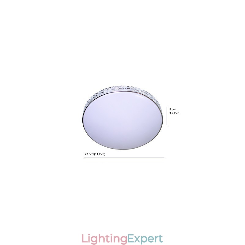 Modern Ceiling Light Flush Mount Acrylic Metal Painting 90 265V Light