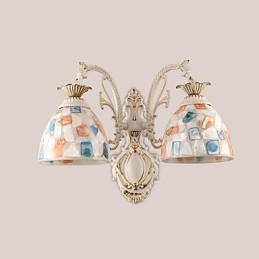 Rustic Lodge Painting Feature for Downlight Wall Sconces Wall Light