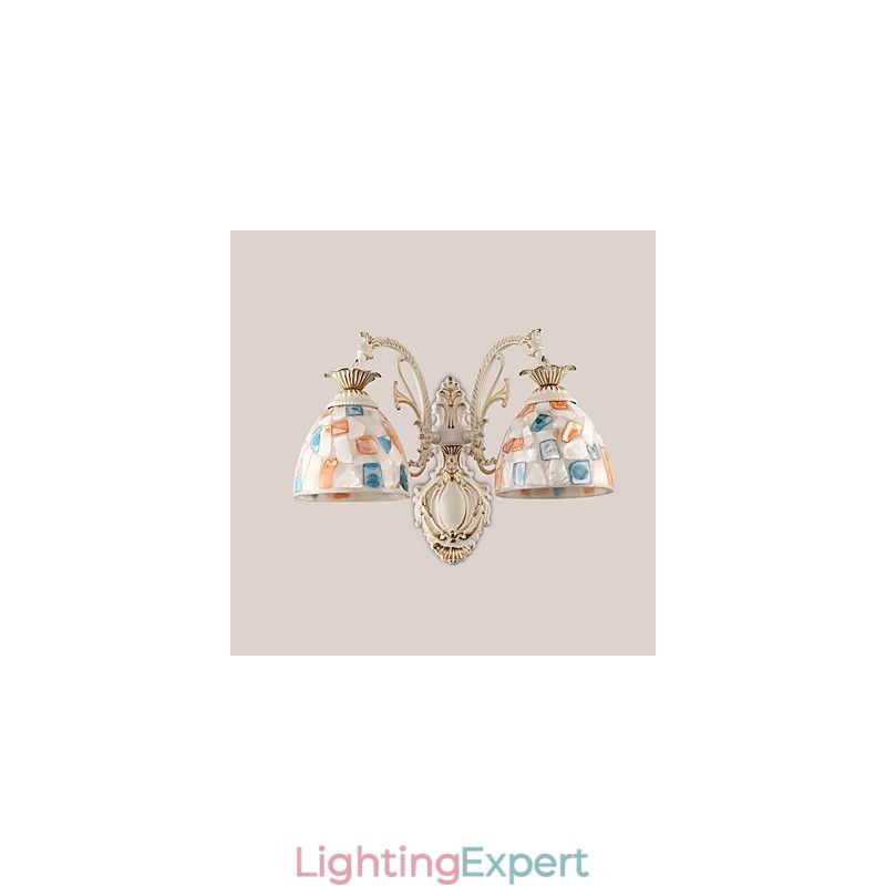 Rustic Lodge Painting Feature for Downlight Wall Sconces Wall Light