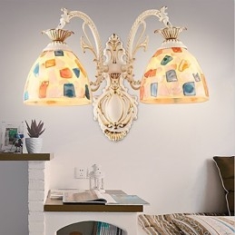Rustic Lodge Painting Feature for Downlight Wall Sconces Wall Light