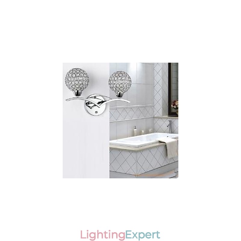 The Simplicity Of Modern Crystal Lamp Creative Fashion Bedroom Bedside Lamp Dining Room Aisle Lights