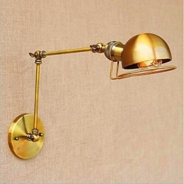 Vintage Country Painting Feature for Mini Style Swing Arm Eye Protection Ambient Light Swing Arm LightsWall