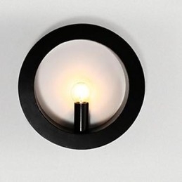 New Iron Art Wall Lamp Wholesale Round Living Room Sofa Background Wall Lamp