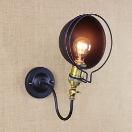 Simple Country Retro Painting Feature for Mini Style Eye Protection Downlight Wall Sconces