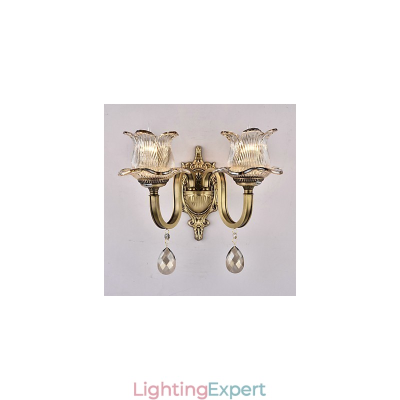 Rustic Lodge Brass Feature for Mini Style Uplight Wall Sconces Wall Light
