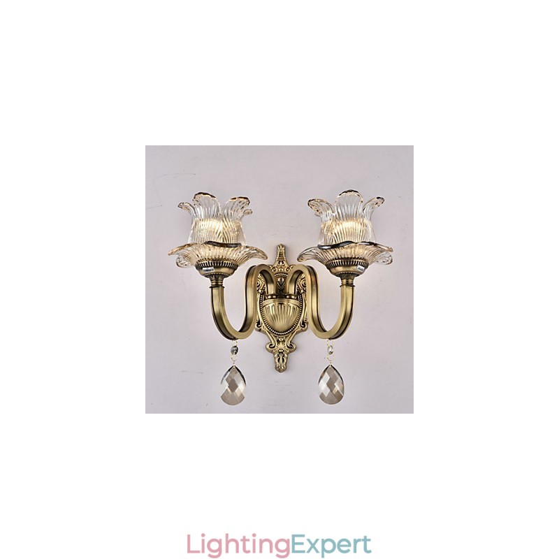 Rustic Lodge Brass Feature for Mini Style Uplight Wall Sconces Wall Light