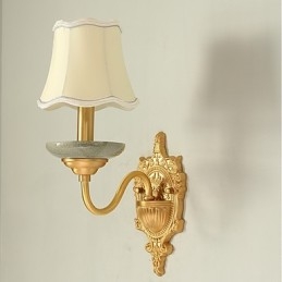 Simple Country Traditional Classic Brass Feature for Mini Style Uplight Wall Sconces Wall Light