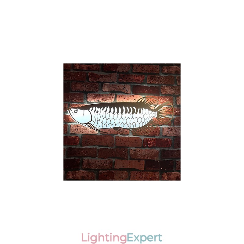 Modern Wall Lights Fish Shape Simplicity Style Acrylic Lighting Living Room Hallway Bedroom Hotel Rooms Decoration lighting