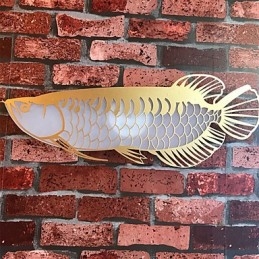 Modern Wall Lights Fish Shape Simplicity Style Acrylic Lighting Living Room Hallway Bedroom Hotel Rooms Decoration lighting