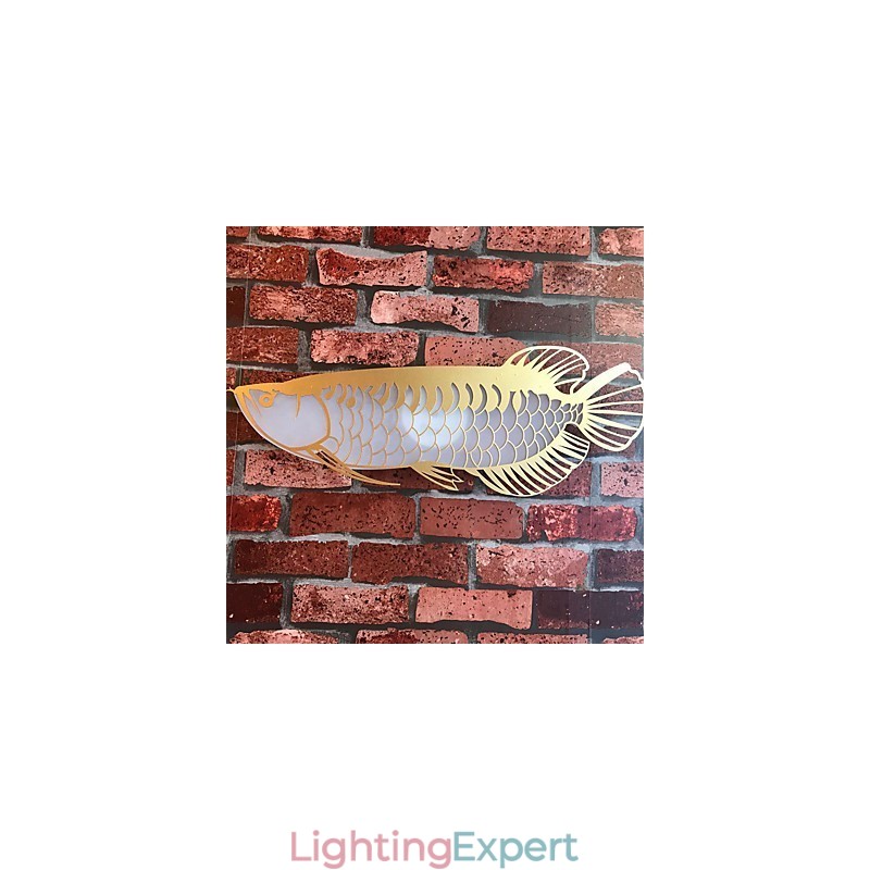 Modern Wall Lights Fish Shape Simplicity Style Acrylic Lighting Living Room Hallway Bedroom Hotel Rooms Decoration lighting