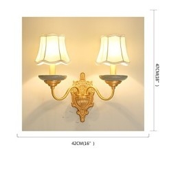 Simple Country Traditional Classic Brass Feature for Mini Style Uplight Wall Sconces Wall Light Pu