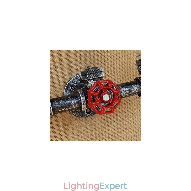 Retro Industrial Wind Switch Water Bottle Wall Lamp Wall Light