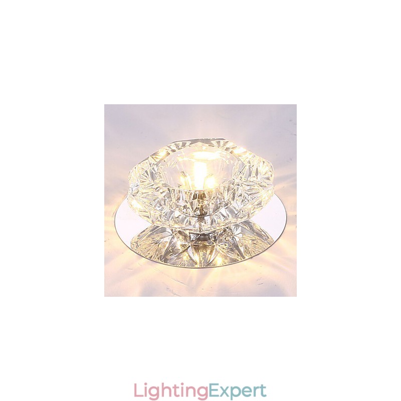 Energy Saving Modern Ceiling Light Crystal Ceiling Light Down light bulb Lamp