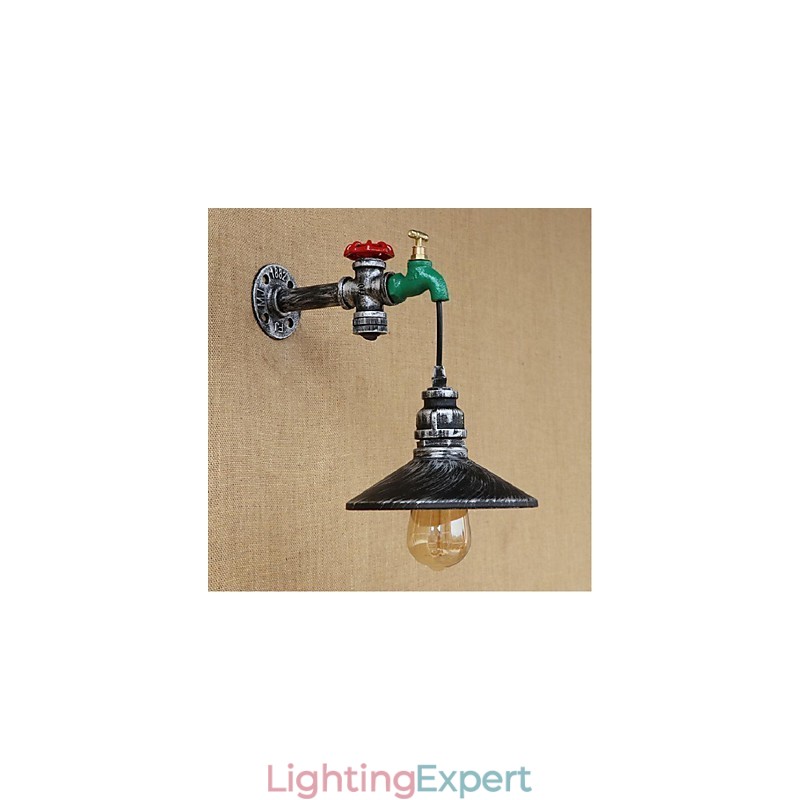 Rustic Lodge Painting Feature for Ambient Light Wall Sconces Wall Light