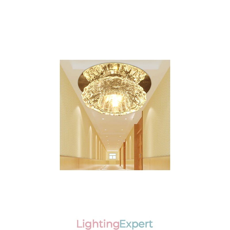 Energy Saving Modern Ceiling Light Crystal Ceiling Light Down light bulb Lamp