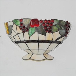 Retro Country Wall Lights Glass Shade Living Room Bedroom Restaurant Cafe Bar Wall Sconces