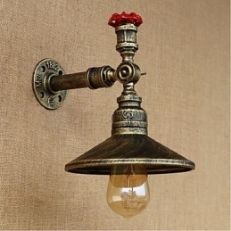 Rustic Lodge Painting Feature for Ambient Light Wall Sconces Wall Light
