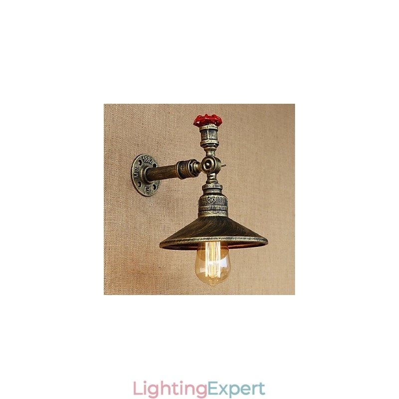 Rustic Lodge Painting Feature for Ambient Light Wall Sconces Wall Light