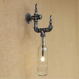 Rustic Lodge Silver Feature for Ambient Light Wall Sconces Wall Light