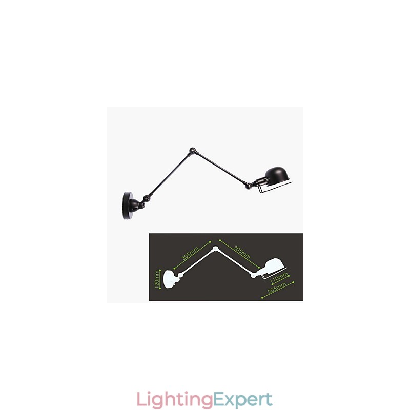 Swing Arm Lights Modern Contemporary Metal