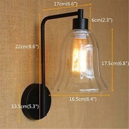 Rustic Lodge Country Black Oxide Finish Feature for Swing Arm Ambient Light