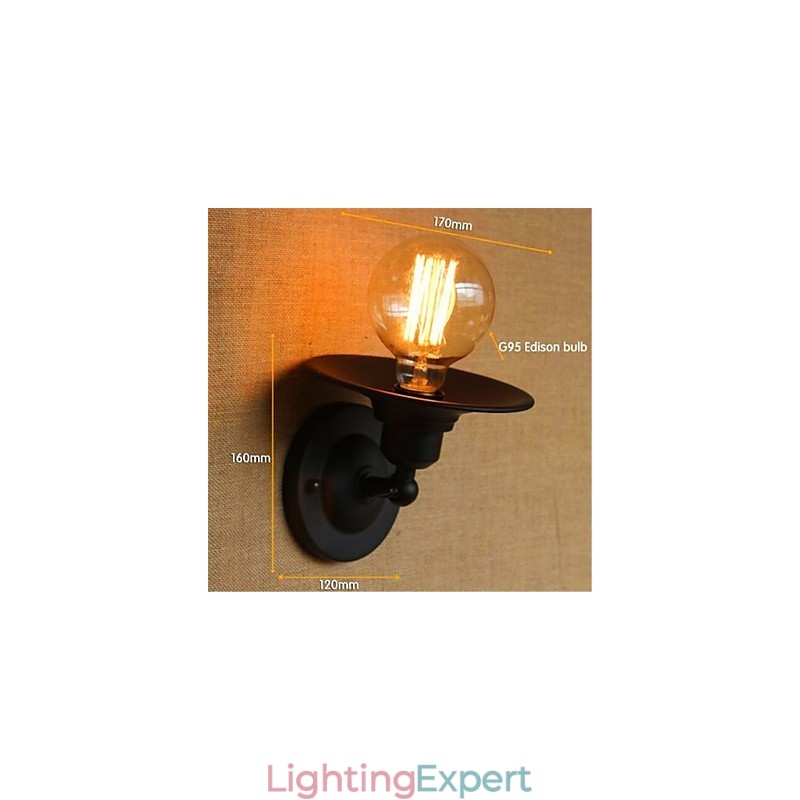 Rustic Lodge Country Painting Feature for Swing Arm Ambient Light Wall Sconces