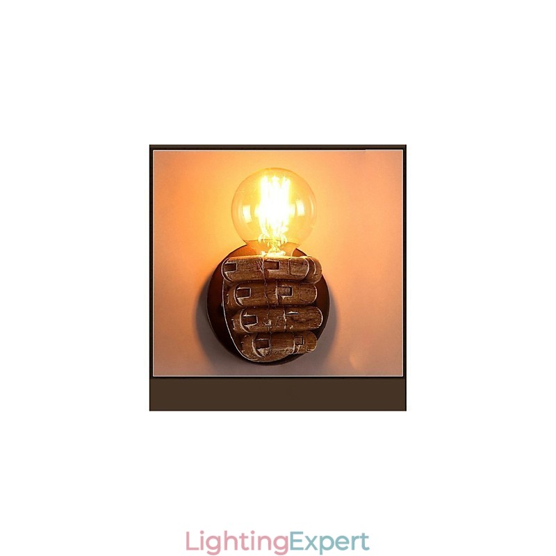 Rustic Lodge Painting Feature for Ambient Light Wall Sconces Wall Light
