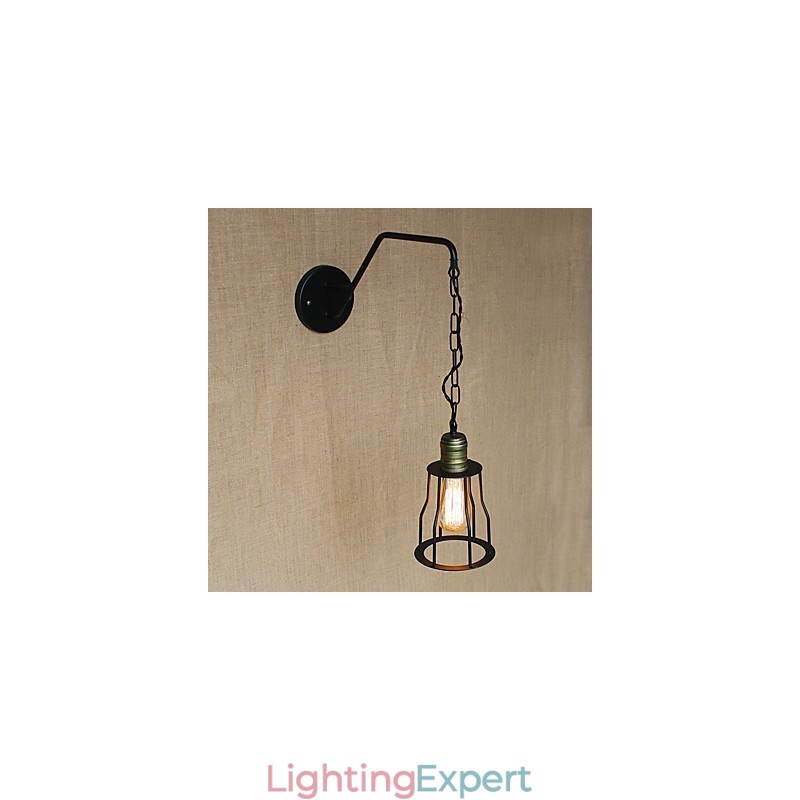 Restaurant Cafe Chain Corridors Iron Wall Lamp