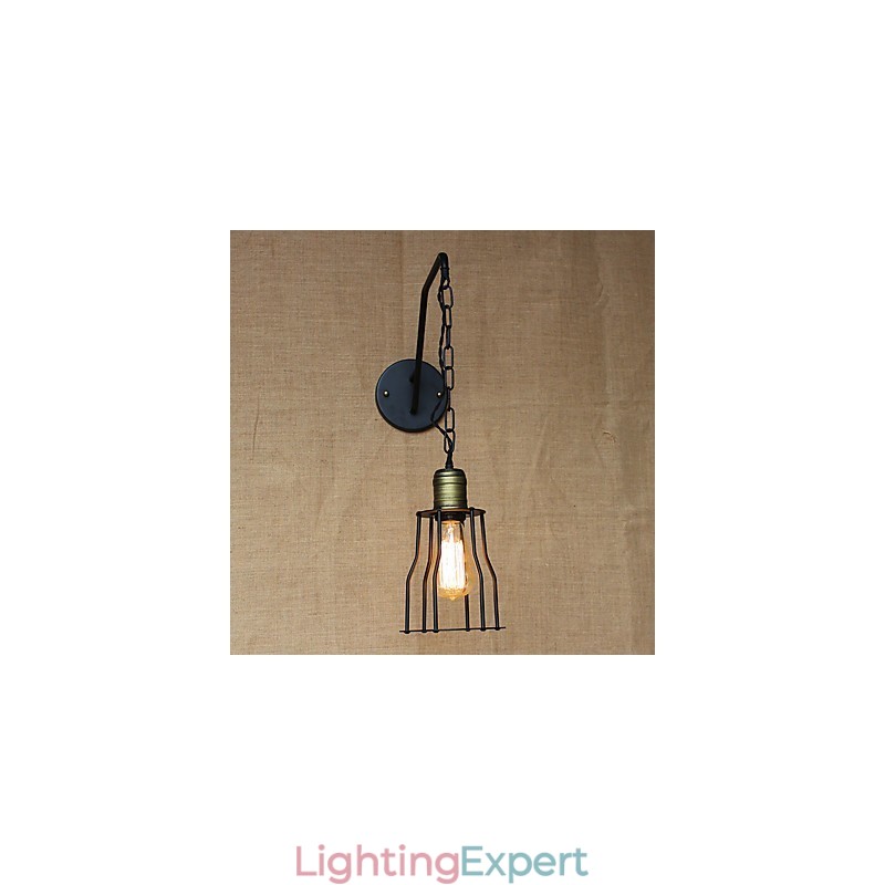 Restaurant Cafe Chain Corridors Iron Wall Lamp