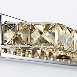 Long High Quality Mirror Lamp Bathroom Lights Metal and Crystal Wall Light