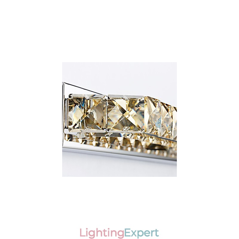 Long High Quality Mirror Lamp Bathroom Lights Metal and Crystal Wall Light