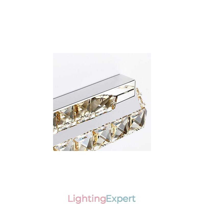 Long High Quality Mirror Lamp Bathroom Lights Metal and Crystal Wall Light