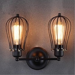 Retro Grapefruit American Village Iron Antique Restaurant Corridor Aisle Wall Lamp Wall Light