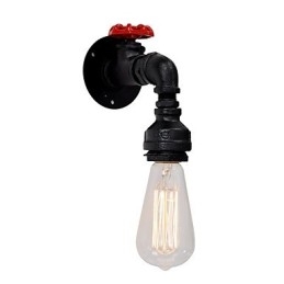 Water Pipe Wall Lights Retro Industrial Style Creative Country Metal Restaurant Cafe Bars Bar Table Wall Sconces