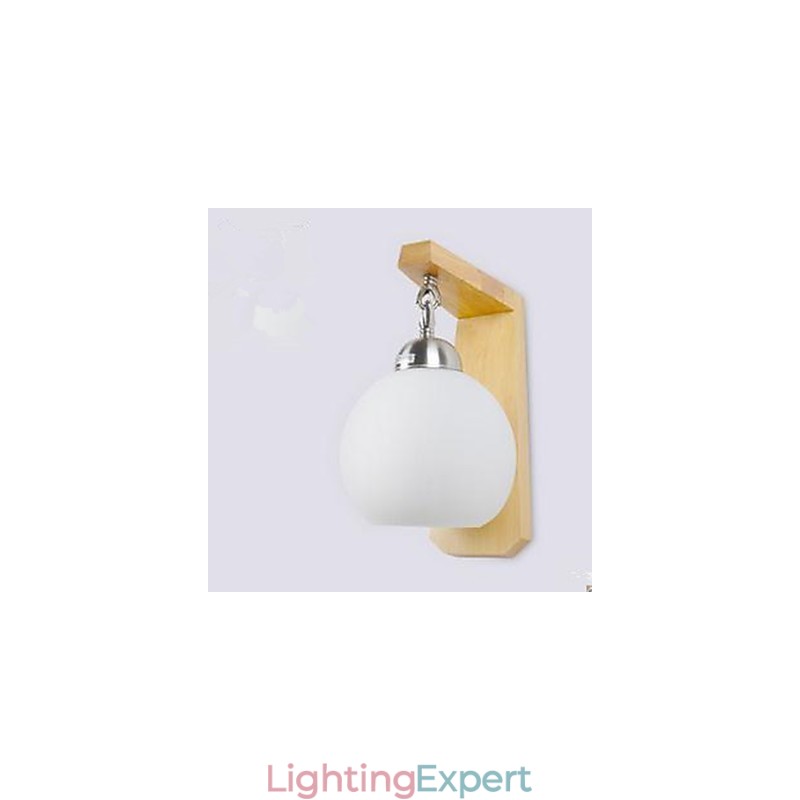Japanese Art Wood Staircase Wall Bedroom Bedside Wall Lamp
