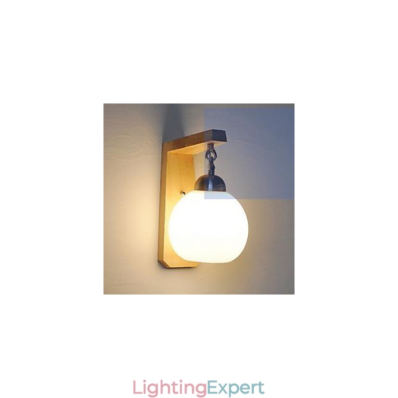 Japanese Art Wood Staircase Wall Bedroom Bedside Wall Lamp