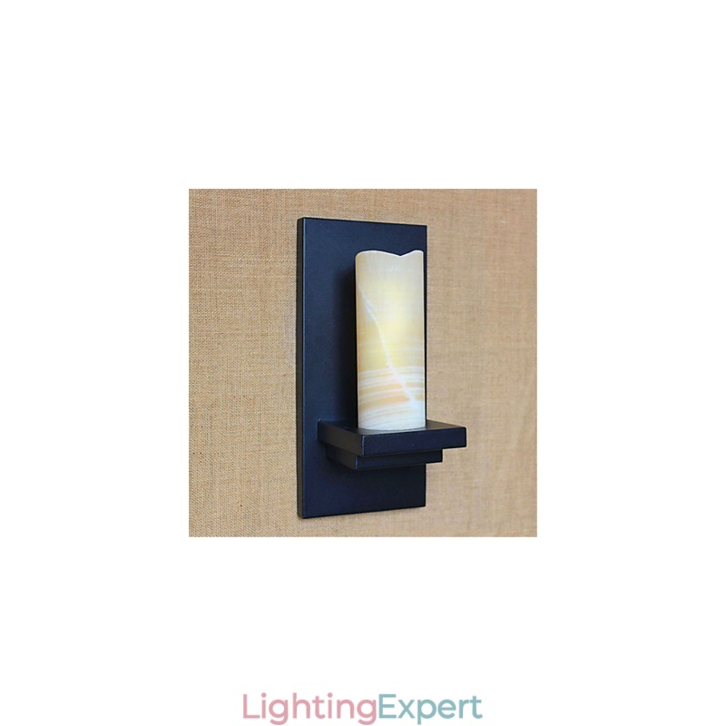 Country Retro Painting Feature for Eye Protection Ambient Light Wall Sconces Wall Light