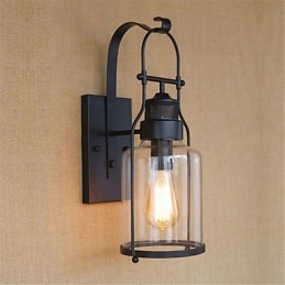 Rustic Lodge Country Retro Black Oxide Finish Feature for Eye Protection Ambient Light