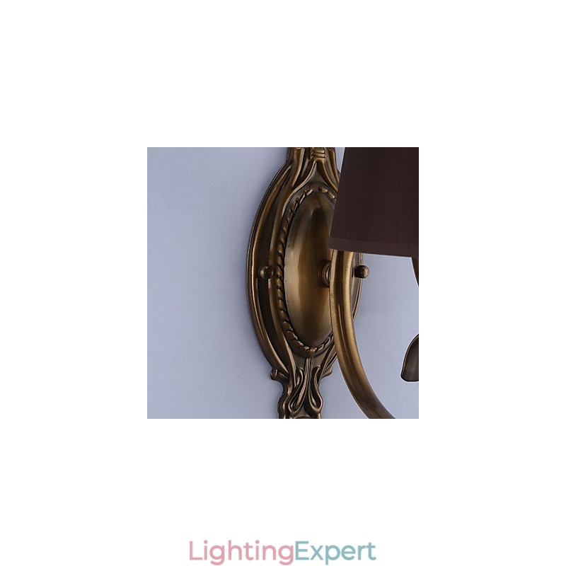 Traditional Classic Electroplated Feature for Eye Protection Downlight Wall Sconces Wall Light