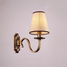 Traditional Classic Electroplated Feature for Eye Protection Downlight Wall Sconces Wall Light