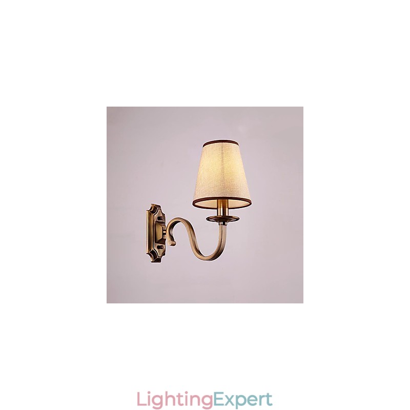 Traditional Classic Electroplated Feature for Eye Protection Downlight Wall Sconces Wall Light