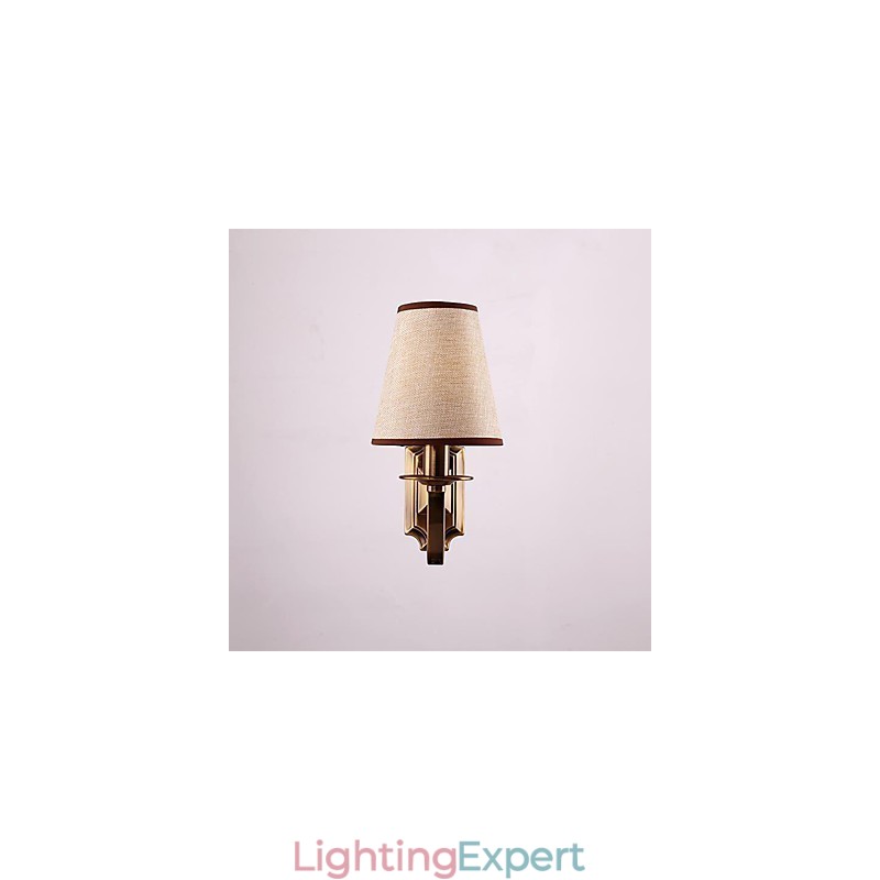 Traditional Classic Electroplated Feature for Eye Protection Downlight Wall Sconces Wall Light
