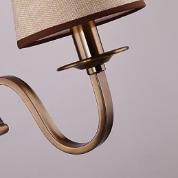 Traditional Classic Electroplated Feature for Eye Protection Downlight Wall Sconces Wall Light