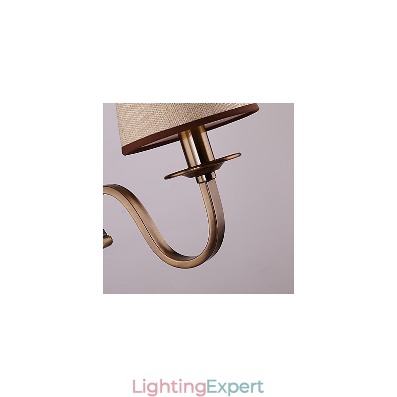 Traditional Classic Electroplated Feature for Eye Protection Downlight Wall Sconces Wall Light
