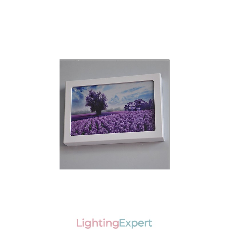 Integrated Modern Contemporary Modern Comtemporary Painting Feature for Ambient Light Wall Sconces