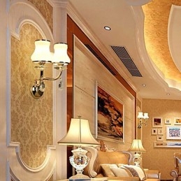Modern Contemporary Electroplated Feature for Crystal Ambient Light Wall Sconces Wall Light