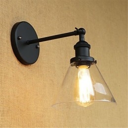 Country Retro Electroplated Feature for Mini Style Eye Protection Ambient Light Wall Sconces