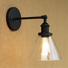 Country Retro Electroplated Feature for Mini Style Eye Protection Ambient Light Wall Sconces