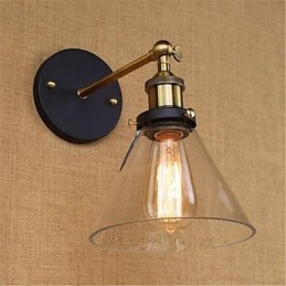 Country Retro Electroplated Feature for Mini Style Eye Protection Ambient Light Wall Sconces