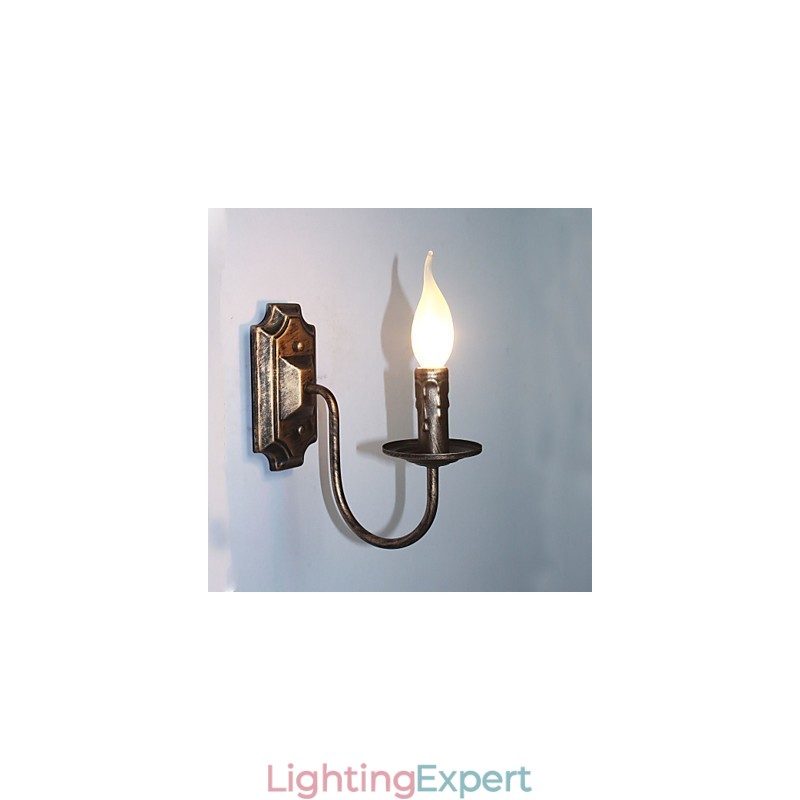 Antique Wall Lamp Candle Shape Simple Corridor Balcony Lamp Wall Lamp